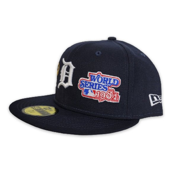 New Era Detroit Tigers Rings & Champions 59FIFTY Fitted Hat - Picture 4 of 11